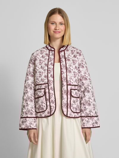 Neo Noir Jacke mit Pattentaschen Modell 'Lottie' Hellrosa 4