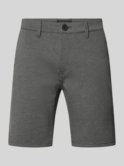 Blend Regular Fit Shorts mit Eingrifftaschen Graphit 2