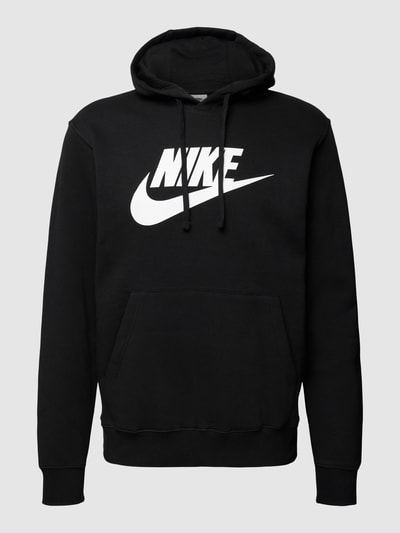 Nike Hoodie mit Label-Print Black 2