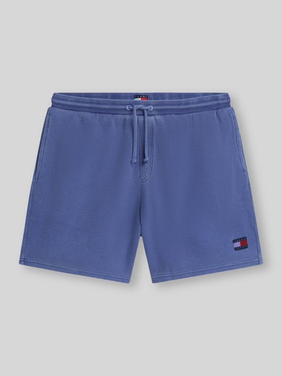 Tommy Jeans Regular Fit Bermuda aus reiner Baumwolle mit feiner Struktur Blau 2