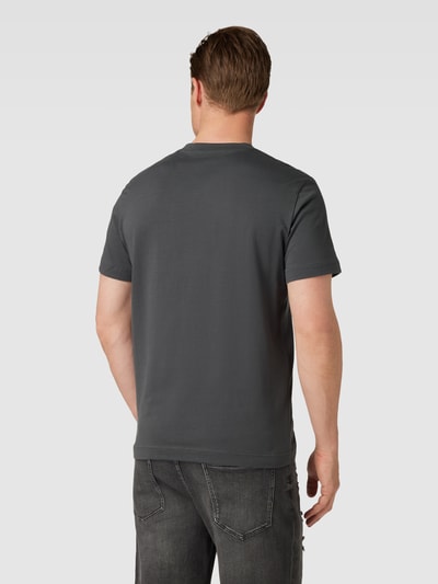 Tom Tailor T-Shirt mit Logo-Print Anthrazit 5