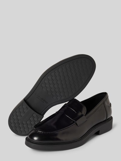 Vagabond Penny loafers van leer, model 'ALEX' Zwart - 3