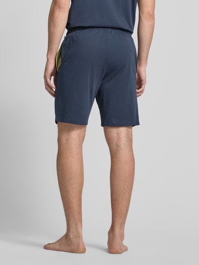 BOSS Regular Fit Sweatshorts mit Tunnelzug Modell 'Mix&Match' Dunkelblau 5