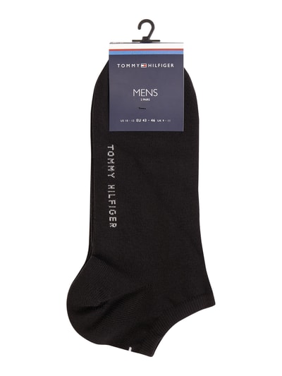 Tommy Hilfiger Sneakersokken in Set van 2 Zwart - 2