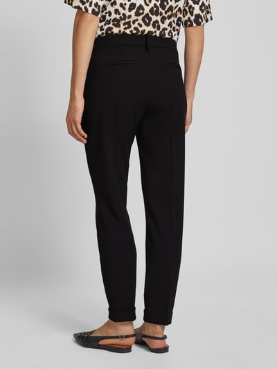 MAC High waist broek met knoopsluiting Zwart - 5