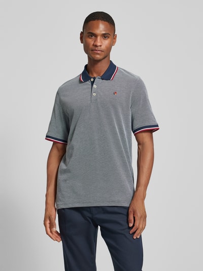 Jack & Jones Premium Koszulka polo o kroju regular fit z wyhaftowanym logo model ‘BLUWIN’ Niebieski 4