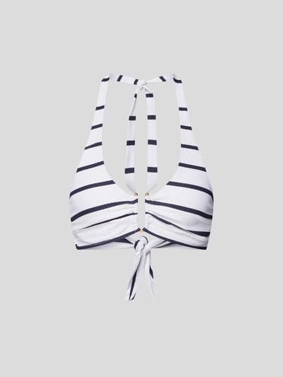 Heidi Klein Bikini-Oberteil mit Neckholder Weiß 2