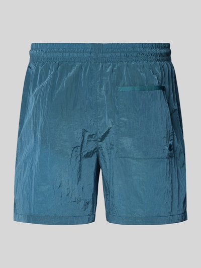 Strellson Badehose in Crinkle-Optik Modell 'Boas' Petrol 3