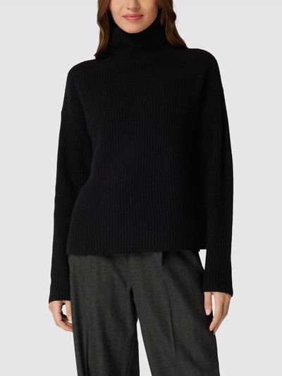 Emily Van den Bergh Gebreide pullover van wol Zwart - 4