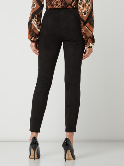 s.Oliver RED LABEL Leggings in Veloursleder-Optik  Black 5