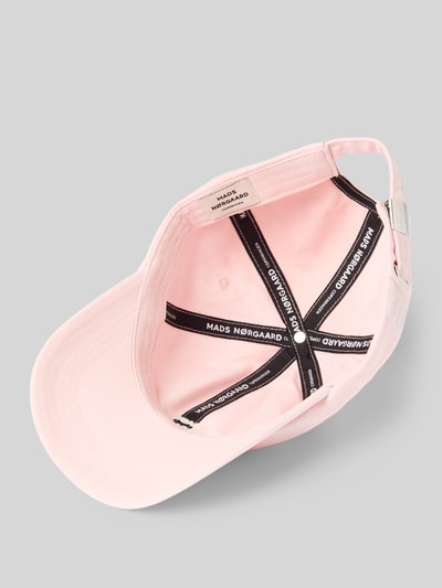 MADS NØRGAARD Basecap mit Label-Stitching Rose 2