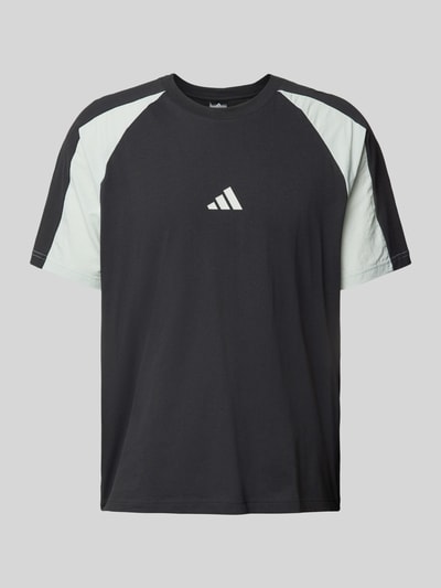 ADIDAS SPORTSWEAR T-Shirt mit Label-Print Black 2