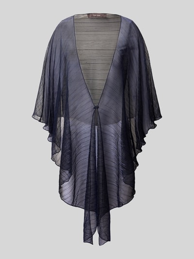 Vera Mont Etola z lejącego materiału zapinana na guzik Ciemnoniebieski 2