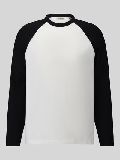 ONLY & SONS Relaxed Fit Longsleeve aus reiner Baumwolle Modell 'HEATON' Offwhite 2