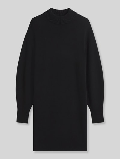 HUGO Loose fit tricotjurk van mix van wol en viscose model 'Sorelleny' Zwart - 2