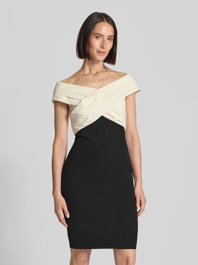 Lauren Ralph Lauren Sukienka koktajlowa w kopertowym stylu model ‘Irene’ Czarny 4