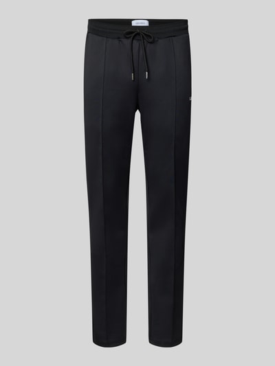 Les Deux Sweatpants mit Logo-Print Modell 'Ballier' Black 2