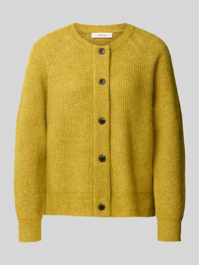 Selected Relaxed Fit Strickjacke aus Woll-Mix Modell 'LULU' Hellgruen 1