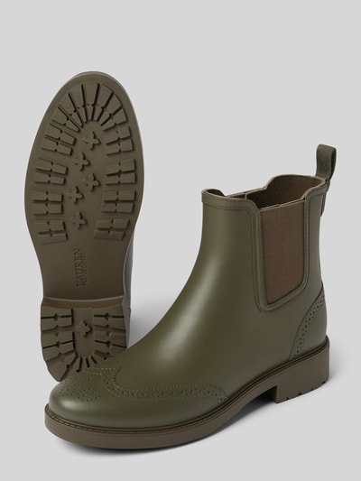 Lauren Ralph Lauren Chelsea Boots mit Zugschlaufe Oliv 4