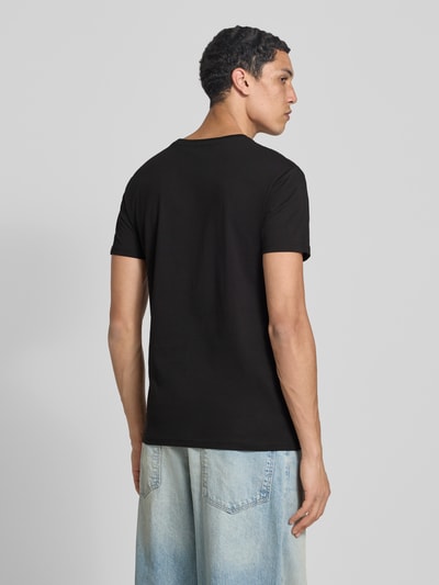 Alpha Industries T-Shirt mit Label-Print Black 5