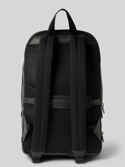 HUGO Rucksack mit Label-Detail Modell 'Nesh' Black 3