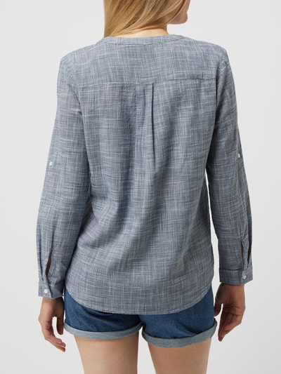 Tom Tailor Blouseshirt met verstelbare mouwlengte Oceaanblauw - 6