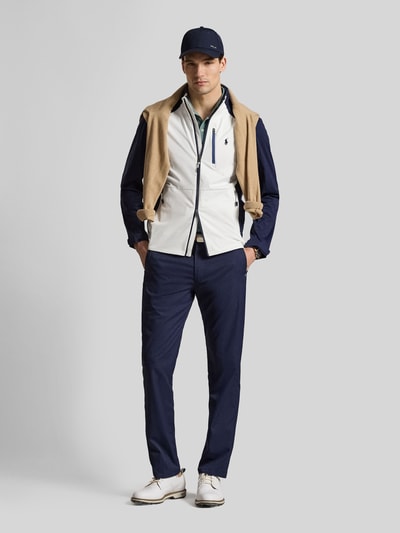 Polo Ralph Lauren Bluzon o kroju regular fit z zamkiem błyskawicznym dwustronnym Biały 1