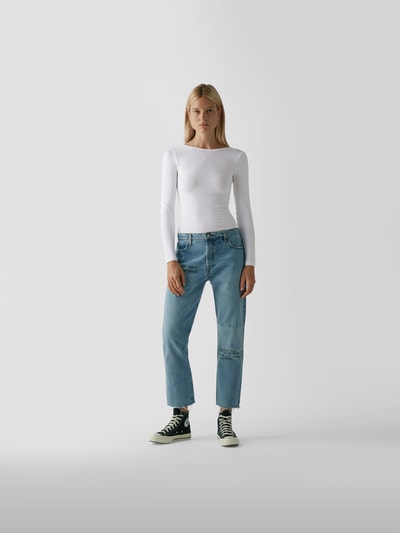Wolford Body mit Rundhalsausschnitt Weiß 1