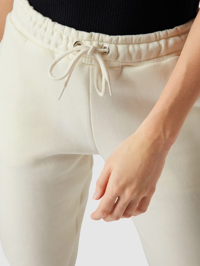 REVIEW Sweathose aus Baumwoll-Mix Offwhite meliert 3