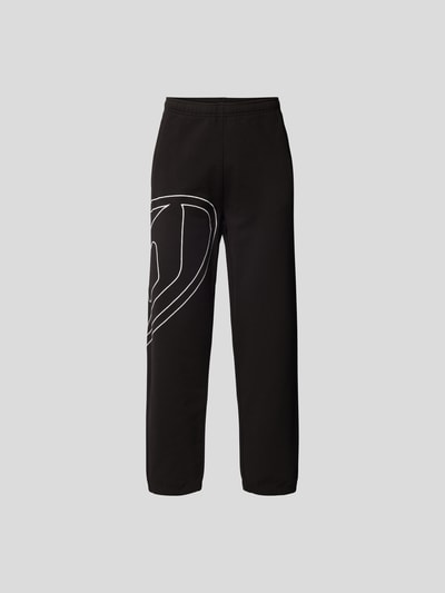 Diesel Sweatpants mit Label-Stitching Black 2