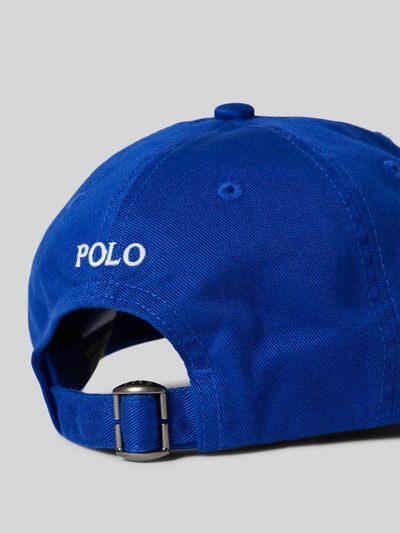 Polo Ralph Lauren Kids Czapka z daszkiem i wyhaftowanym motywem model ‘BEAR’ Królewski niebieski 3