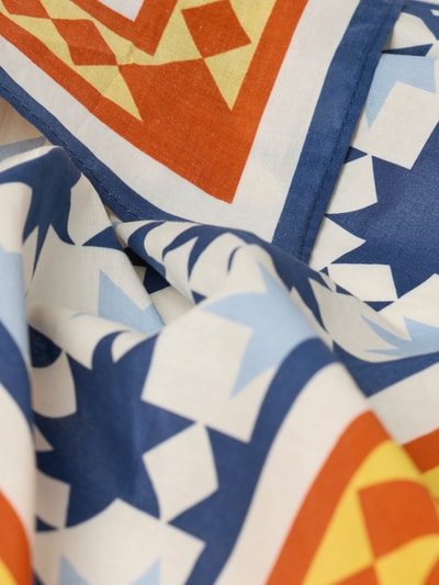 Produktfoto, Tuch aus reiner Baumwolle Modell NICOLAJ BANDANA von SELECTED HOMME mit geometrycznym wzorem, wielokolorowe, bawełniana faktura