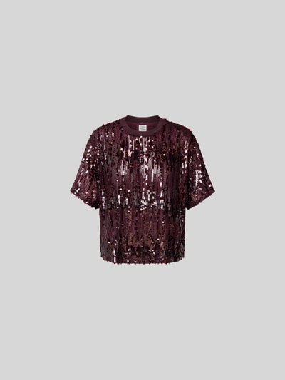 BAUM & PFERDGARTEN Blusenshirt mit Stretch-Anteil Bordeaux 2