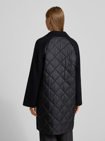 Weekend Max Mara Regular fit lange jas van wol, model 'ZOLFO' Zwart - 5