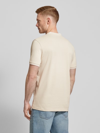 MCNEAL Poloshirt met korte knoopsluiting Beige - 5