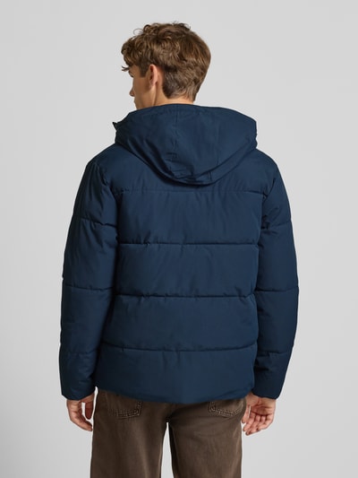 Jack & Jones Kurtka pikowana z kapturem Granatowy 5