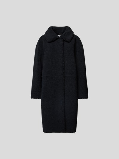 Juvia Wintermantel aus Teddyfell Black 2