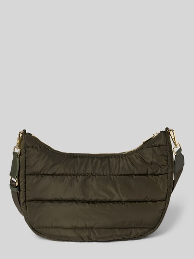 Hey Marly Handtas met labelapplicatie, model 'Lifetime Buddy' Donkergroen - 4