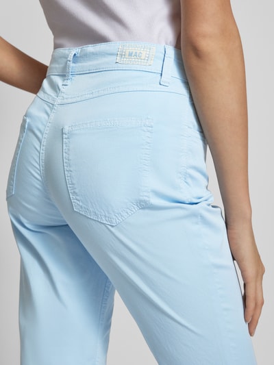 MAC Slim Fit Jeans in unifarbenem Design Modell 'MELANIE' Hellblau 3