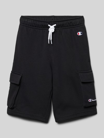 CHAMPION Regular Fit Cargoshorts mit Tunnelzug Black 1