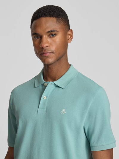 Marc O'Polo Regular Fit Poloshirt aus reiner Baumwolle Mint 3