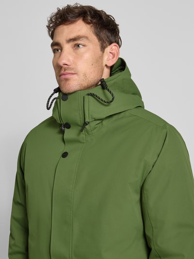 GOFRANCK Kurtka z kapturem model ‘Coro’ Oliwkowy 3