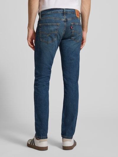 Levi's® Jeansy o kroju slim fit z mieszanki bawełny model '511®' Ciemnoniebieski 5