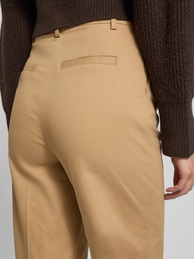 Stefanel Stoffhose mit Gesäßtaschen Mud 3