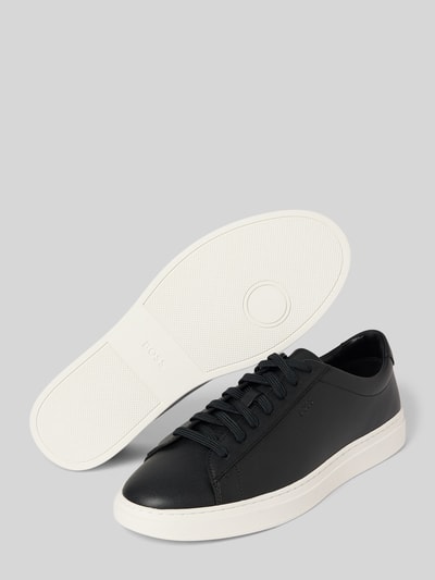 BOSS Sneaker aus Leder mit Gummisohle Black 4