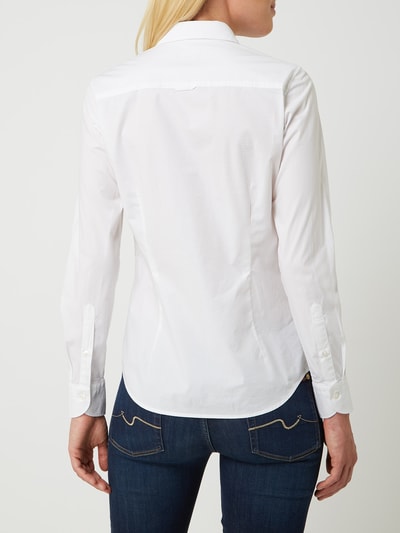 Gant Bluse mit Logo-Stickerei Weiss 5