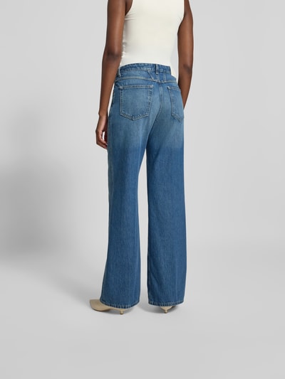 Closed Flared Fit Jeans mit Logo-Patch Jeansblau 5