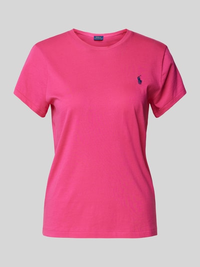 Polo Ralph Lauren T-Shirt mit Logo-Stitching Pink 2