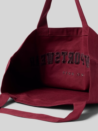 aim'n Tote tas van puur katoen Bordeaux - 5