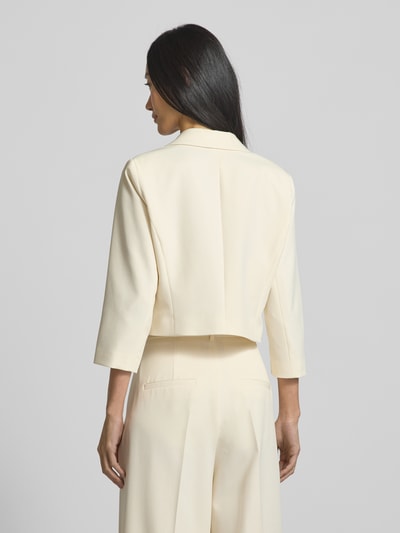 s.Oliver BLACK LABEL Shaped Fit Kurzblazer mit 3/4-Ärmeln Offwhite 5